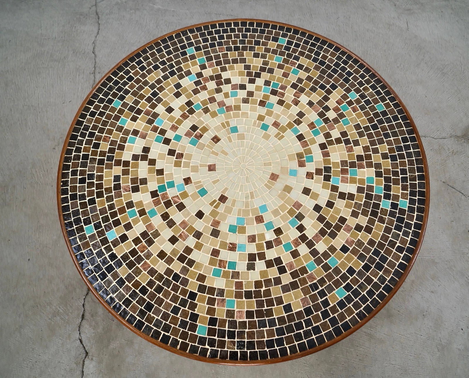 1960's Mid-Century Modern Gordon & Jane Martz Mosaic Tile Coffee Table - 8