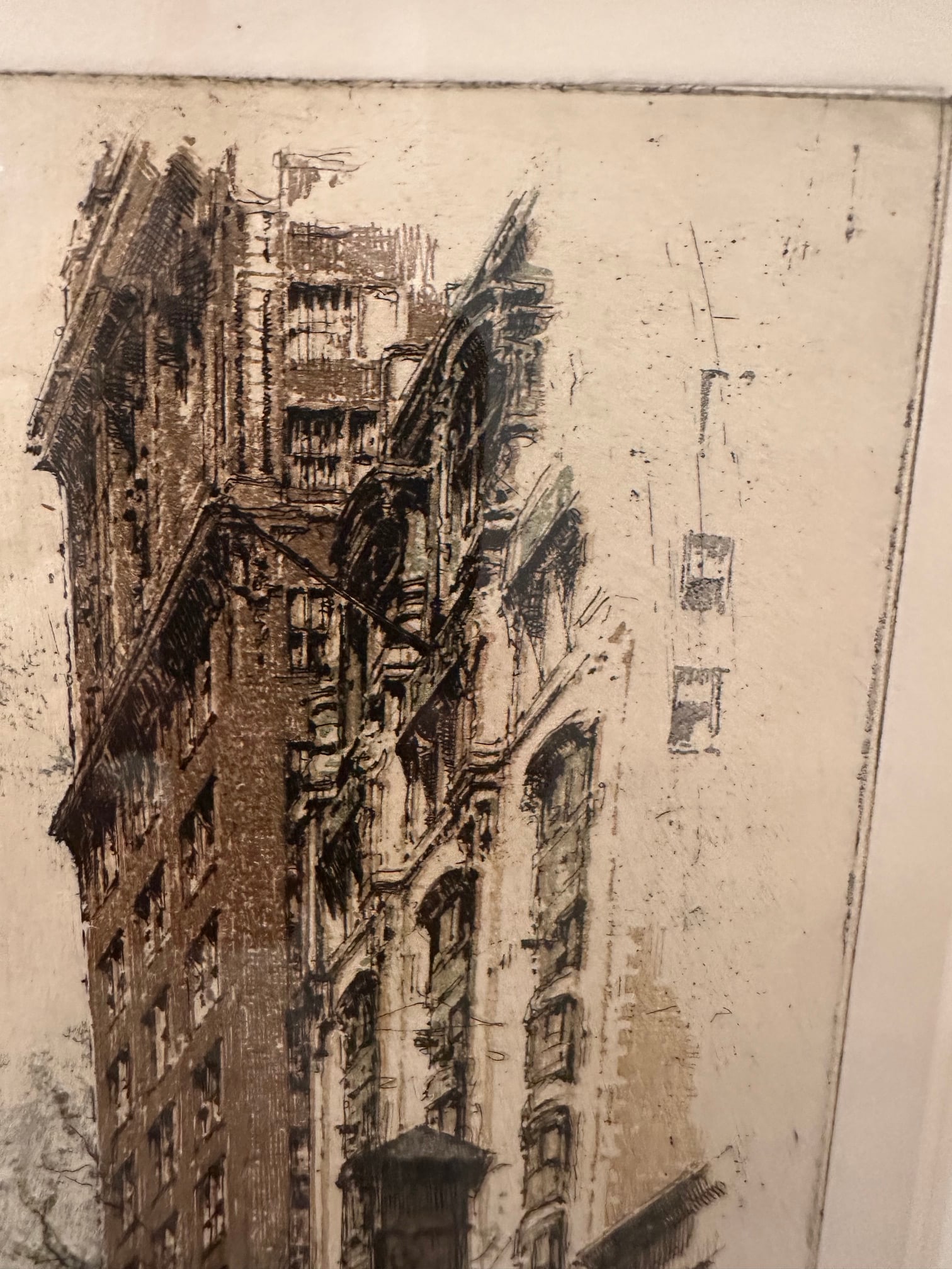 1920s Signed Luigi Kasimir Etchings - Set of 2 - 3