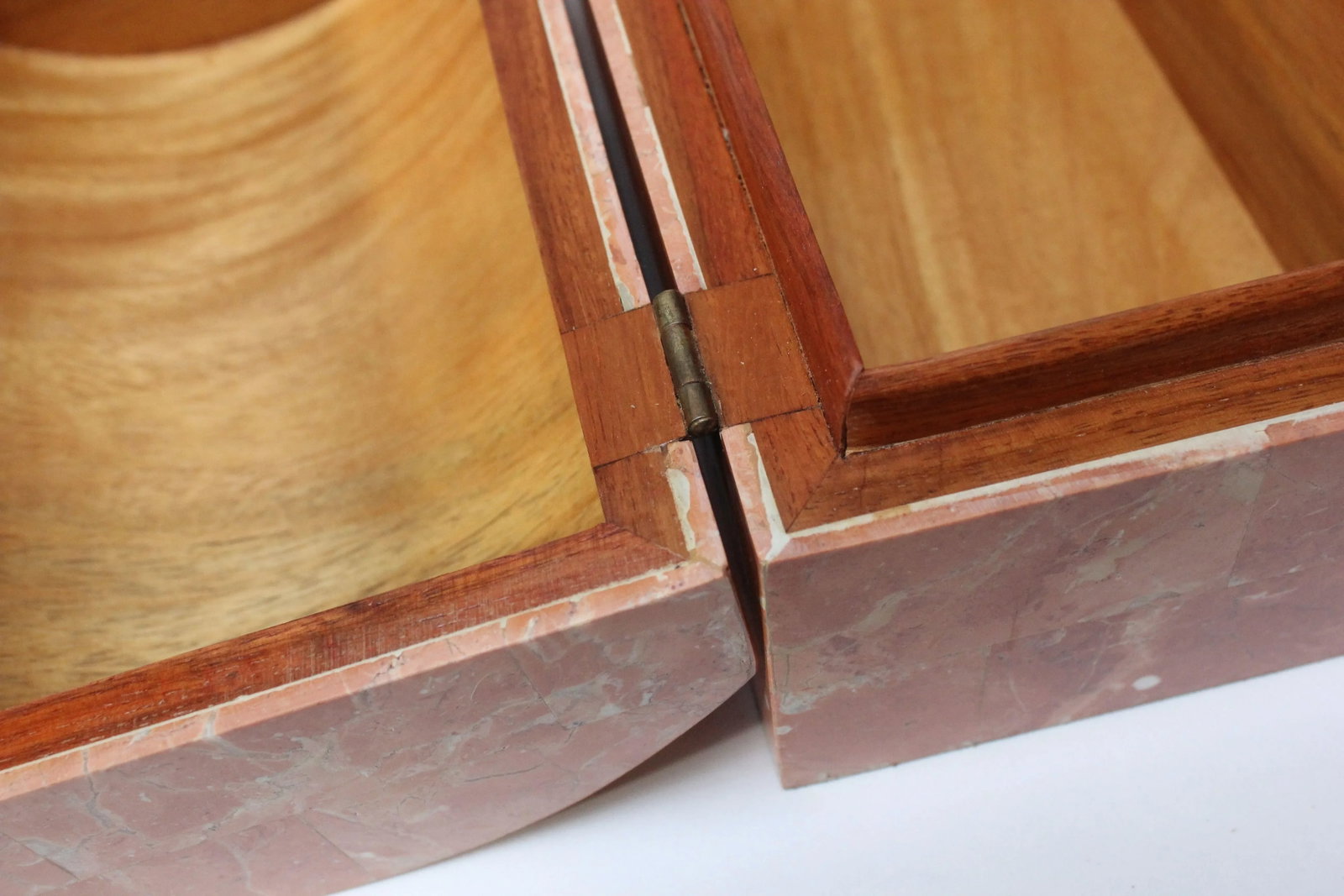 Vintage Tessellated Stone Jewelry Box by Maitland Smith - 12