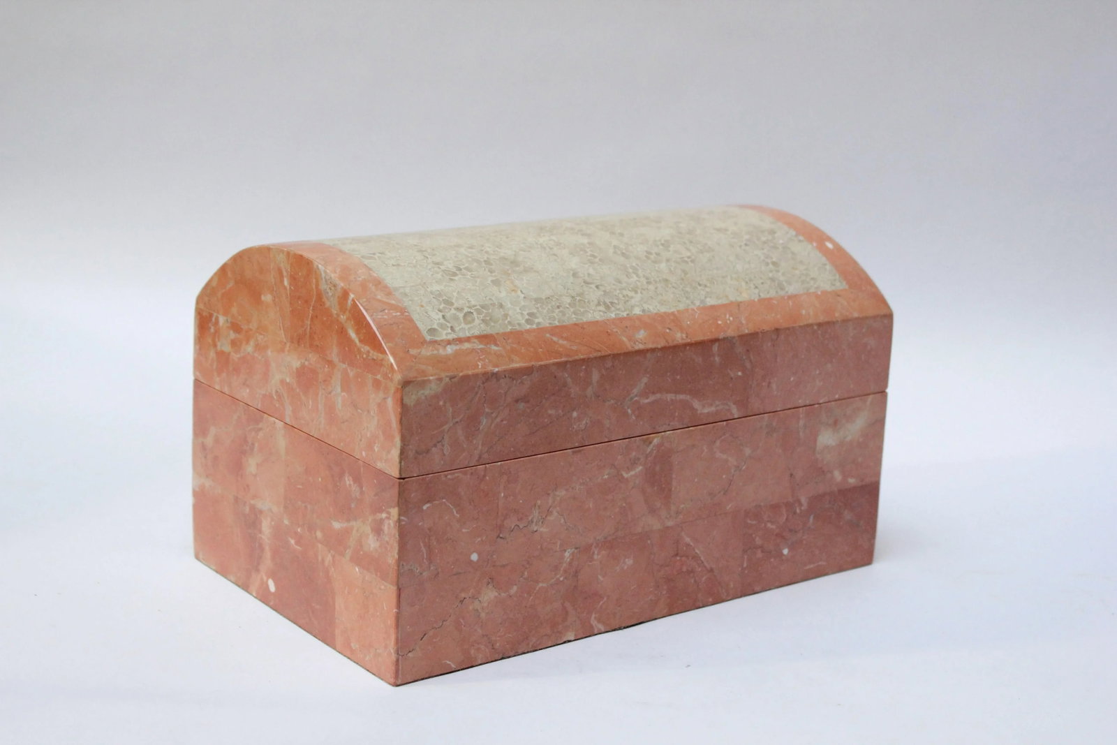 Vintage Tessellated Stone Jewelry Box by Maitland Smith - 13