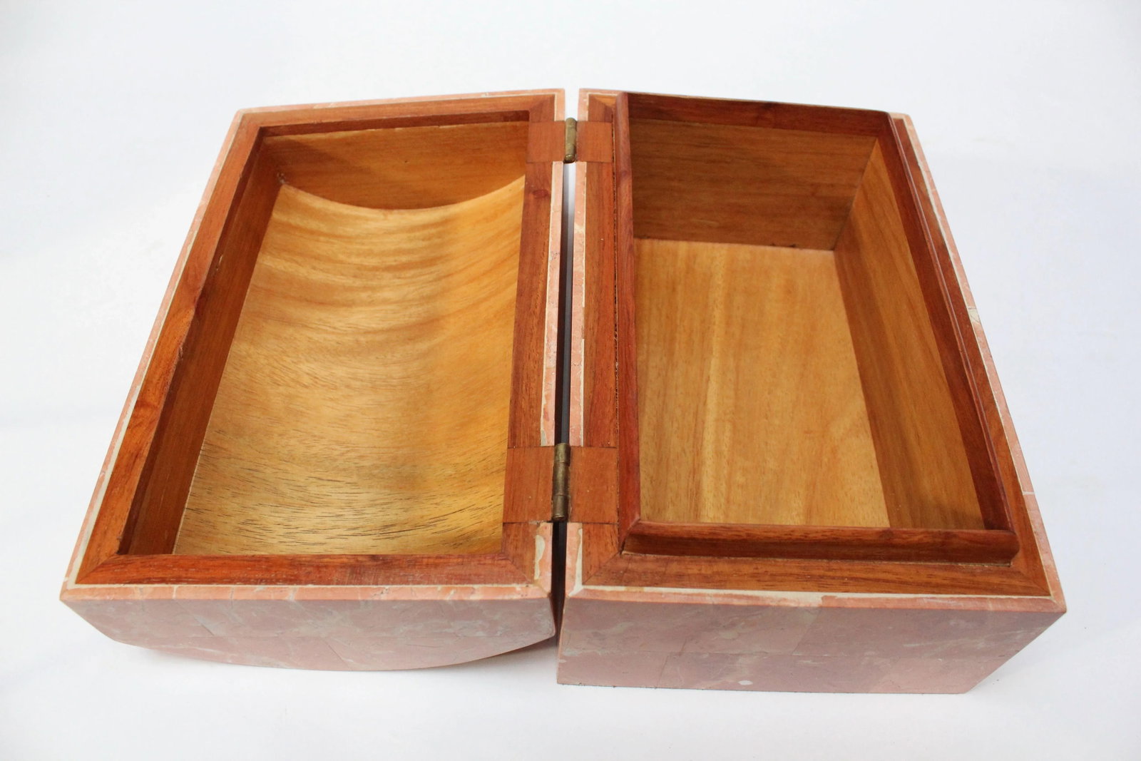 Vintage Tessellated Stone Jewelry Box by Maitland Smith - 7