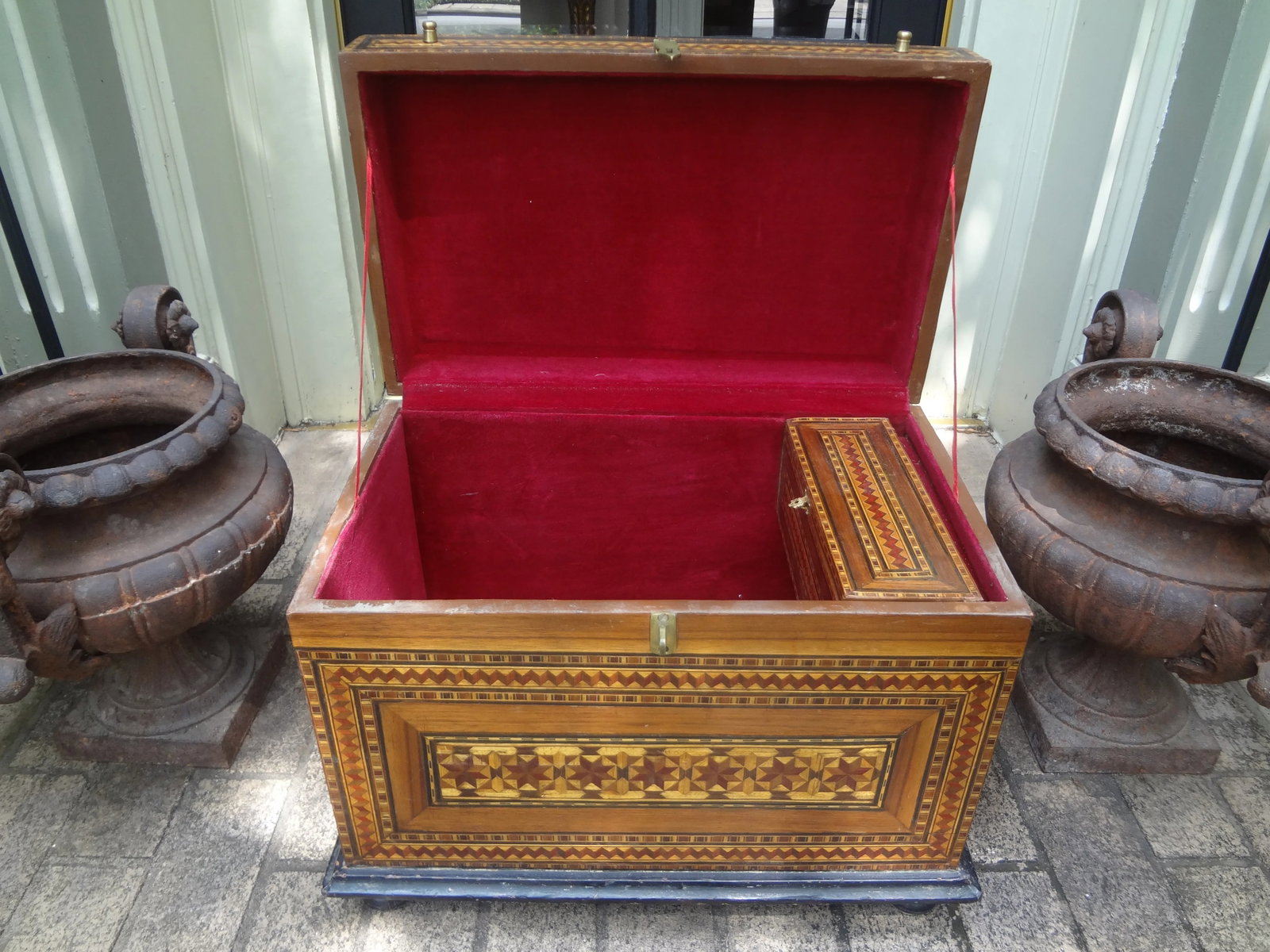 Antique Moroccan Coffer, Trunk or Box - 6