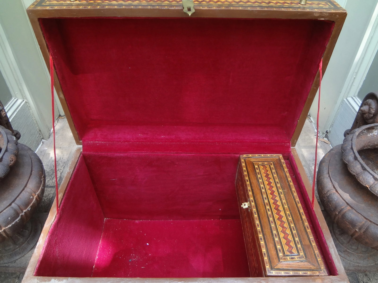 Antique Moroccan Coffer, Trunk or Box - 7