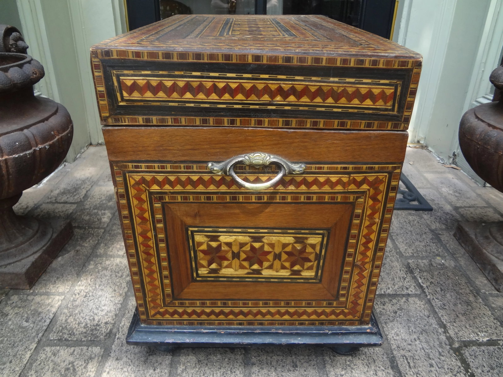Antique Moroccan Coffer, Trunk or Box - 9