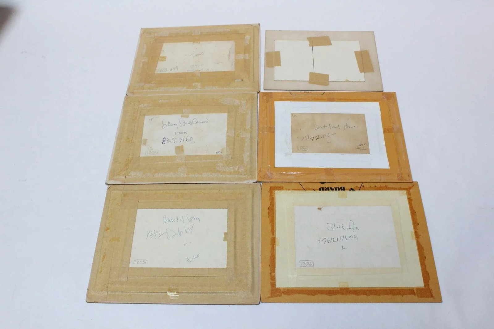 Grouping of Six Plein-Air Watercolors by Stanley C. Brodey - 12