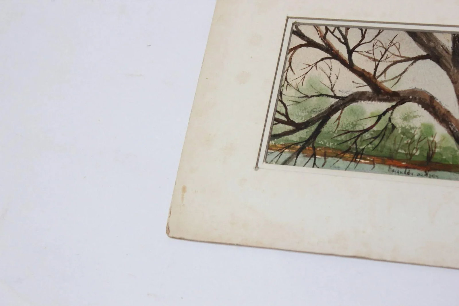 Grouping of Six Plein-Air Watercolors by Stanley C. Brodey - 8