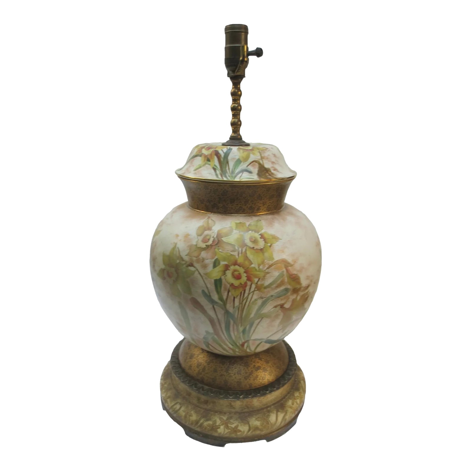 Antique Royal Doulton Burslem Ginger Jar as Lamp (1 of 12)