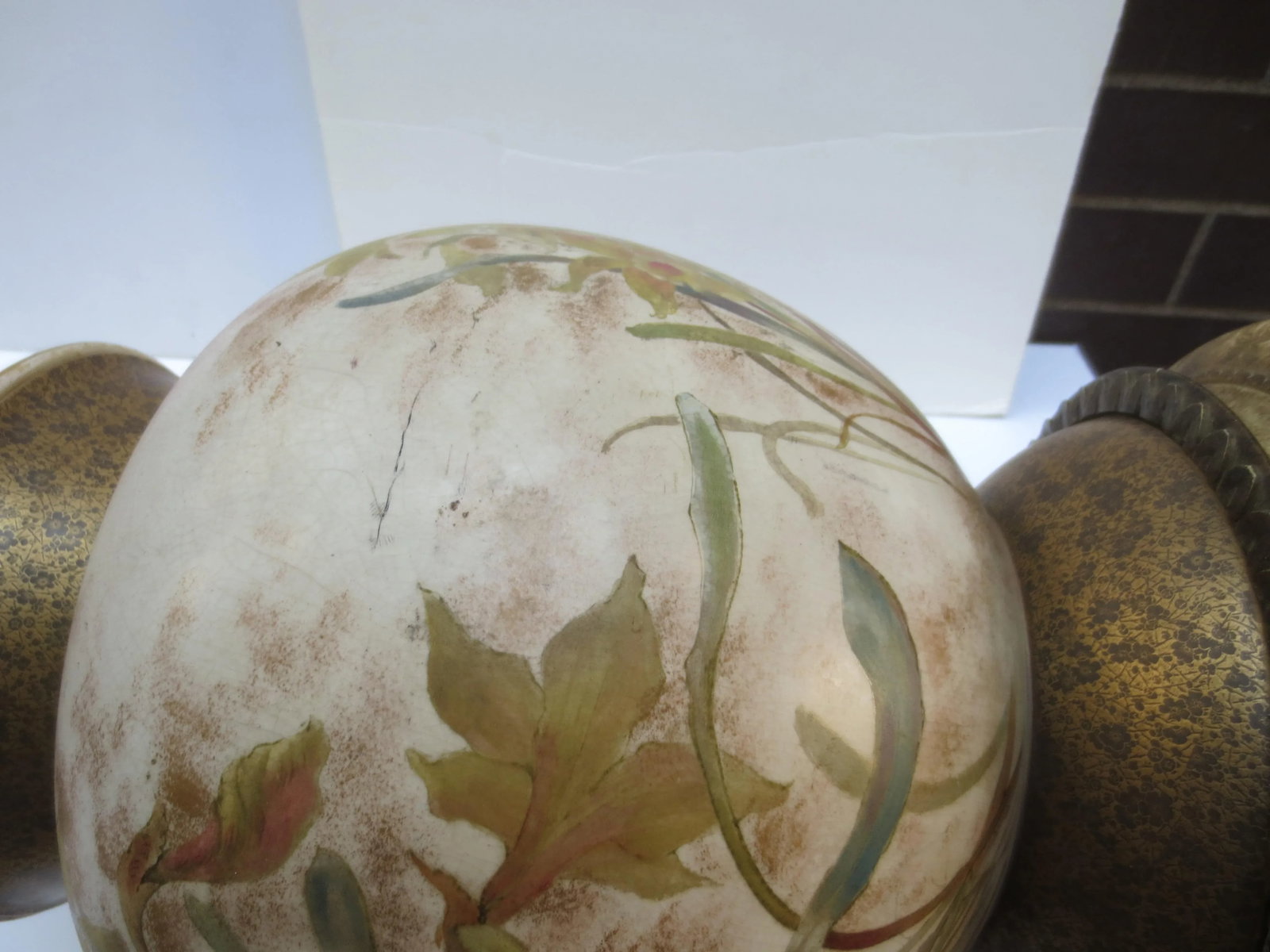 Antique Royal Doulton Burslem Ginger Jar as Lamp - 6