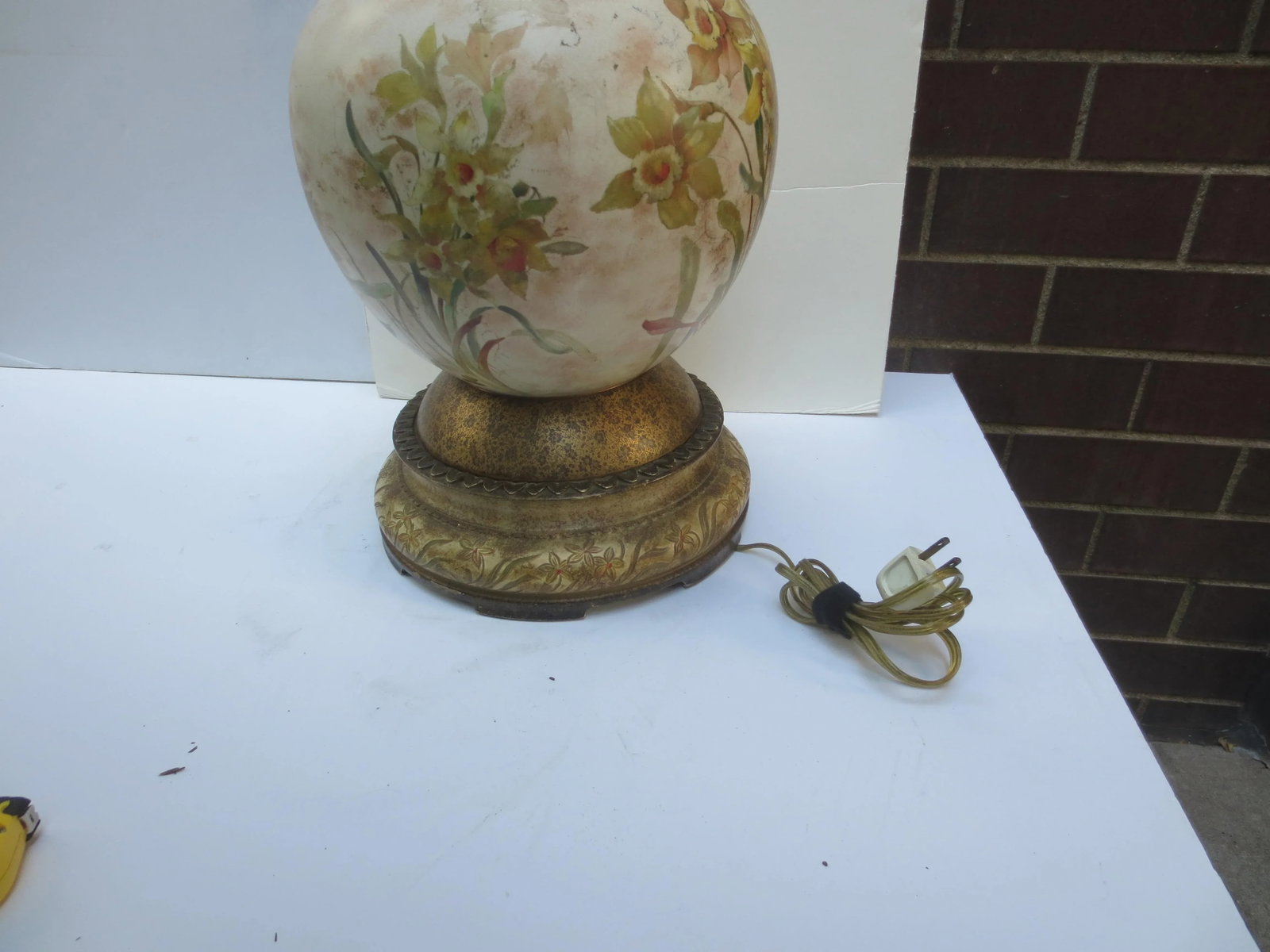 Antique Royal Doulton Burslem Ginger Jar as Lamp - 8