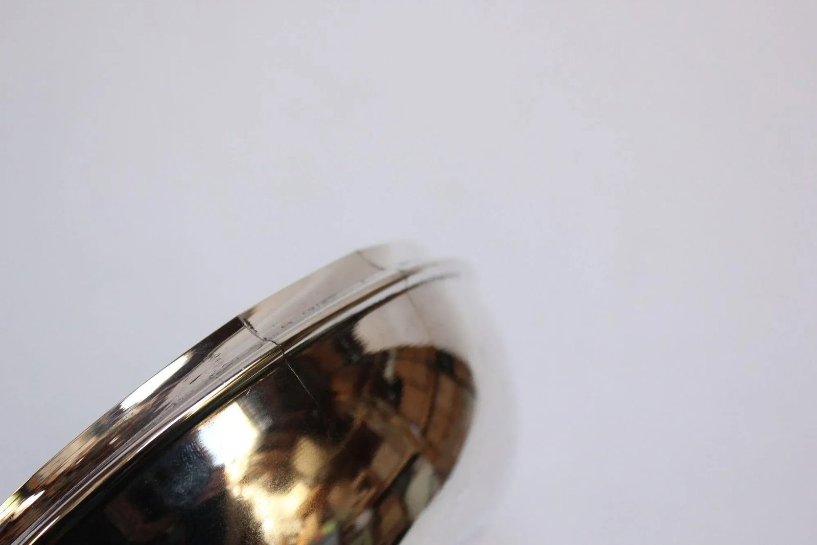 Vintage Italian Silver-Plated "Pumpkin" Lidded Serving/Candy Dish - 8