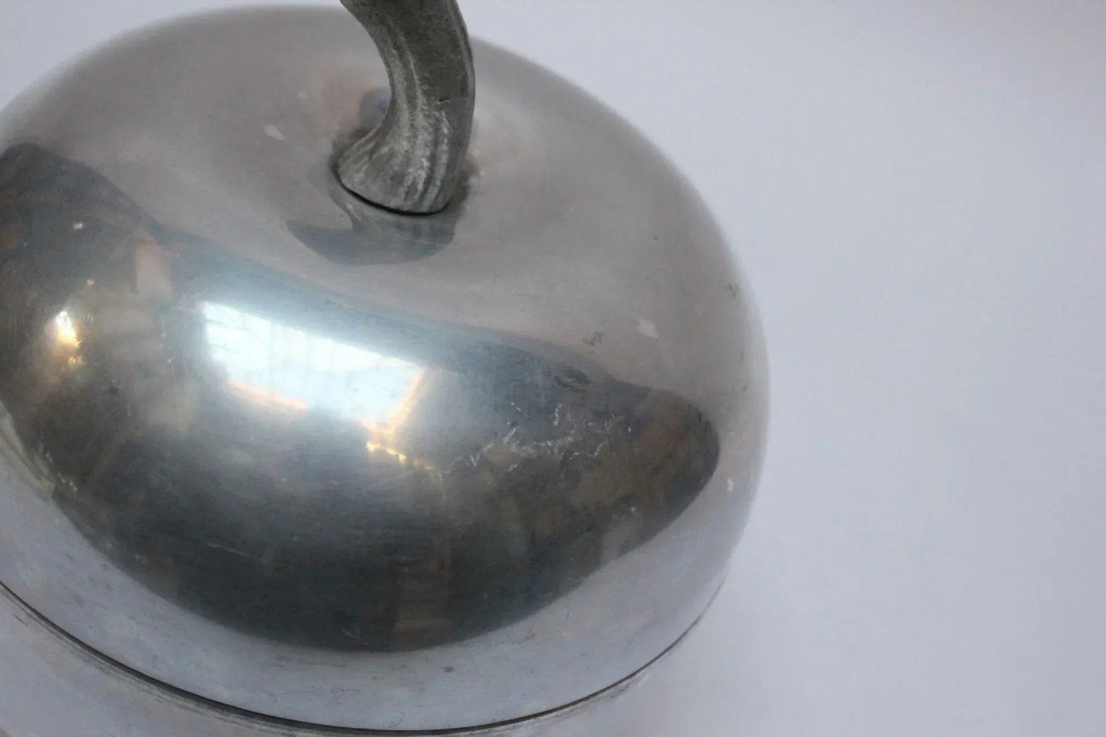 Mid-Century Italian Modern Aluminum "Apple" Ice Bucket - 11