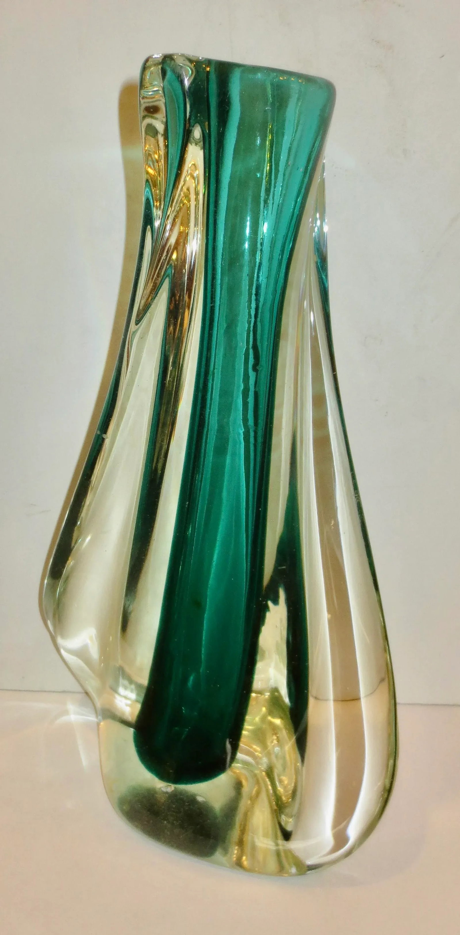 Vintage Murano Seguso Art Glass Vase Circa 1980s' - 2