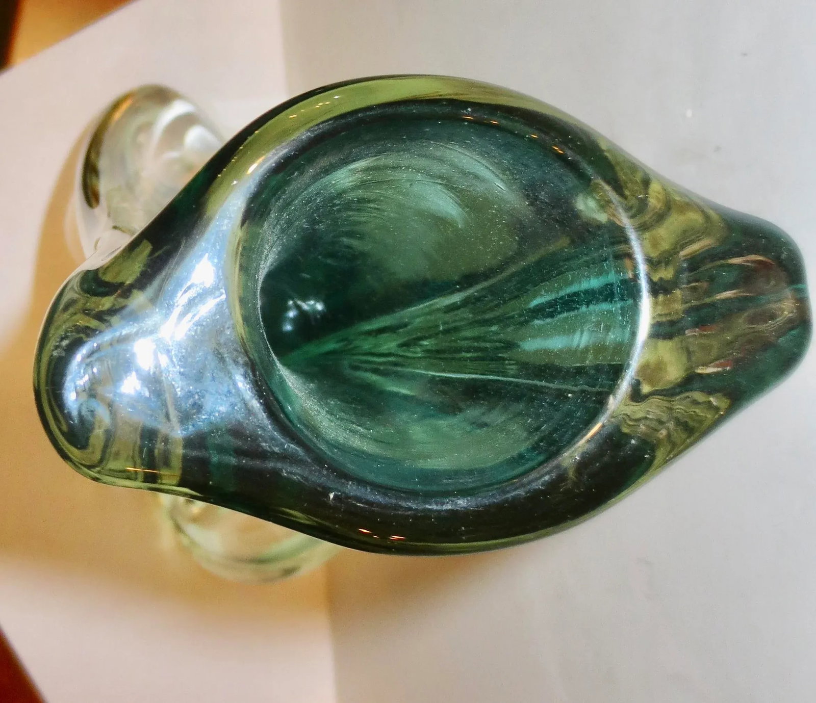 Vintage Murano Seguso Art Glass Vase Circa 1980s' - 5