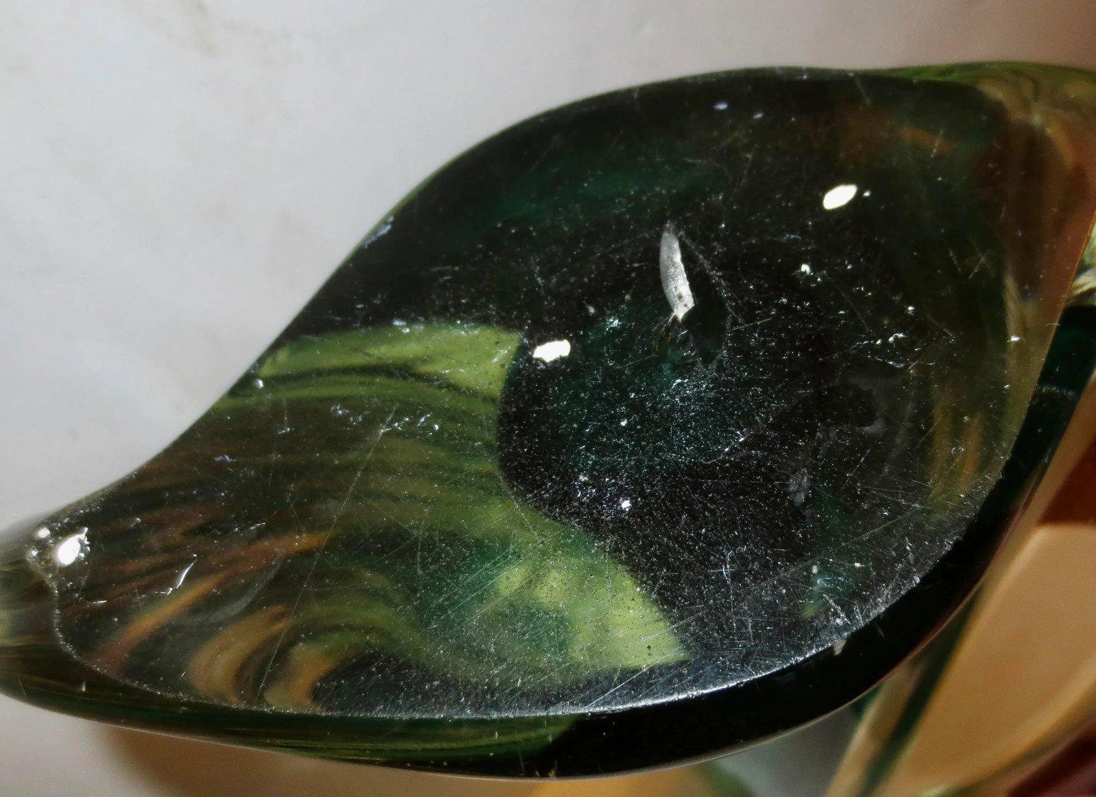 Vintage Murano Seguso Art Glass Vase Circa 1980s' - 6