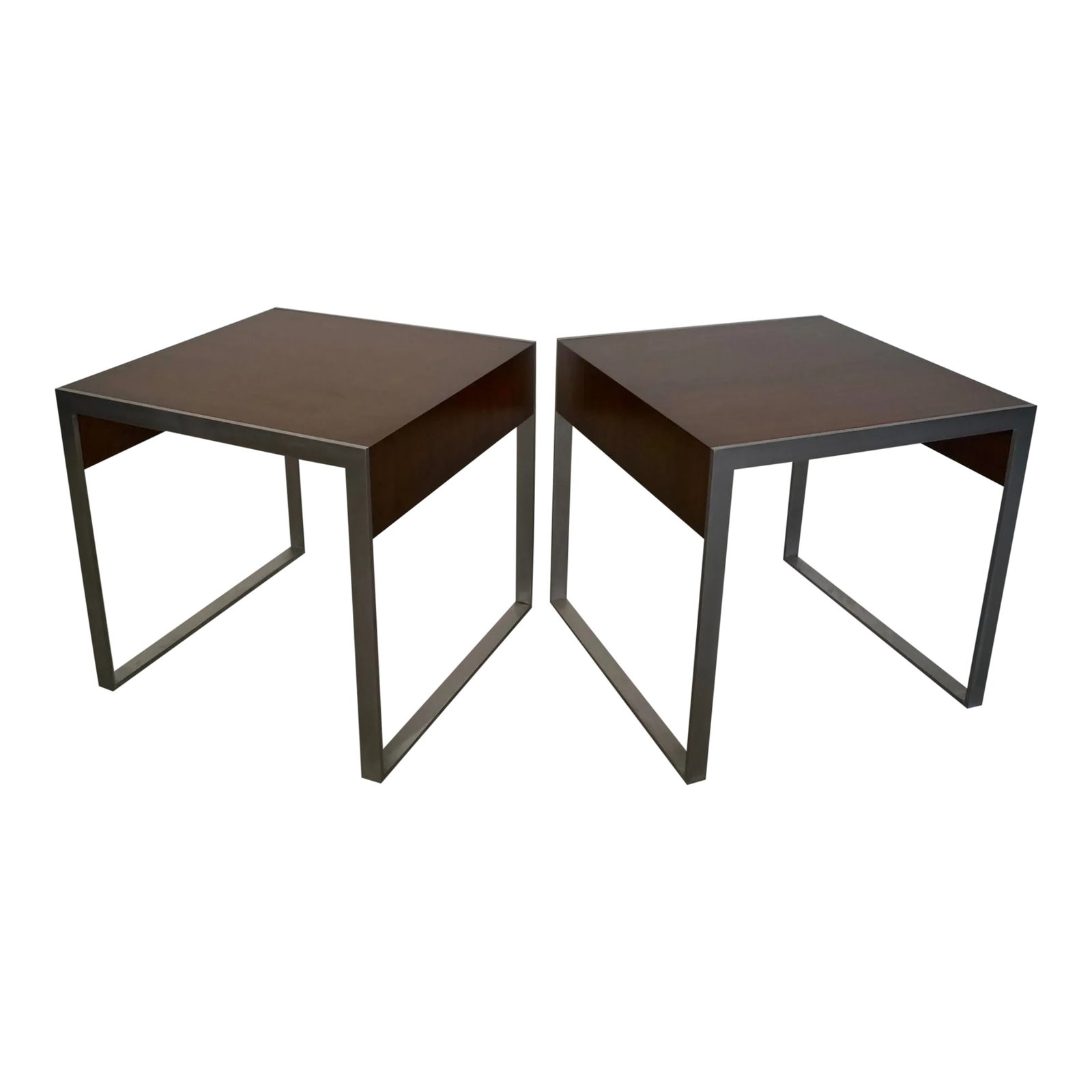 Early 2000's Bernhardt Side Tables - a Pair (1 of 13)