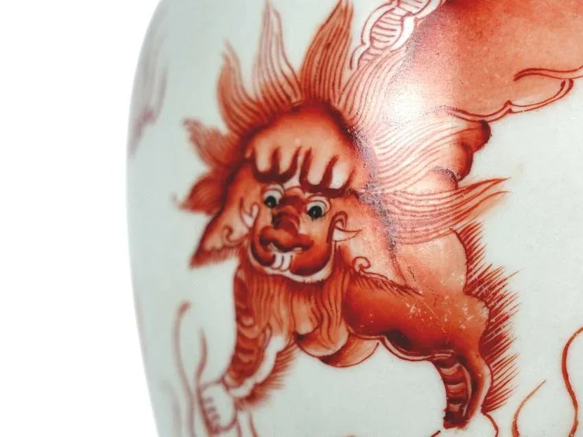 Antique Century Chinese Porcelain Jar With Lid - 6