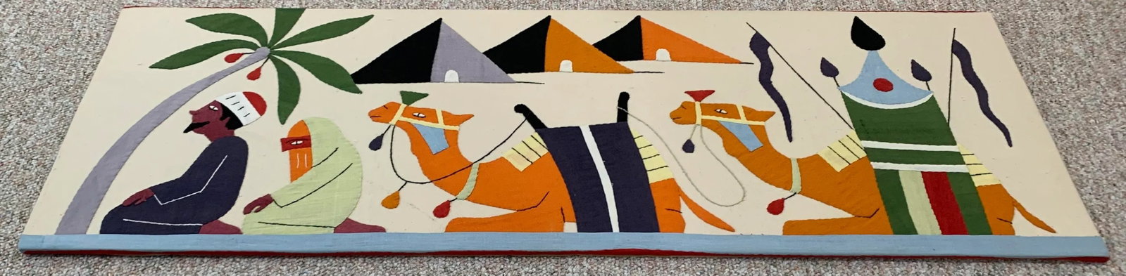 Cotton Appliqued Egyptian Panel - 5