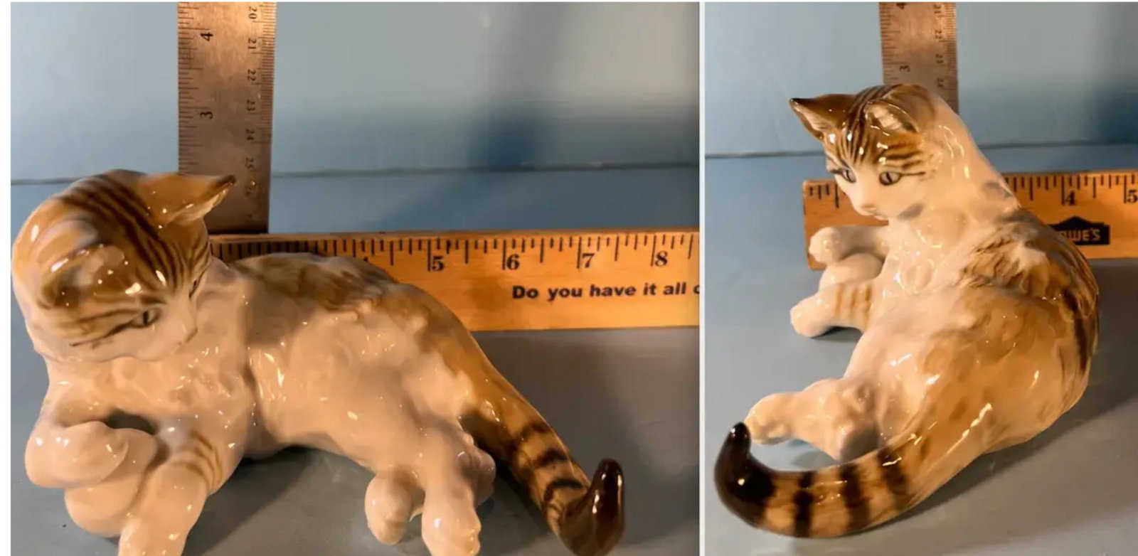 Lorenz Hutschenreuther Porcelain Cat Figurine # 2050 - 15