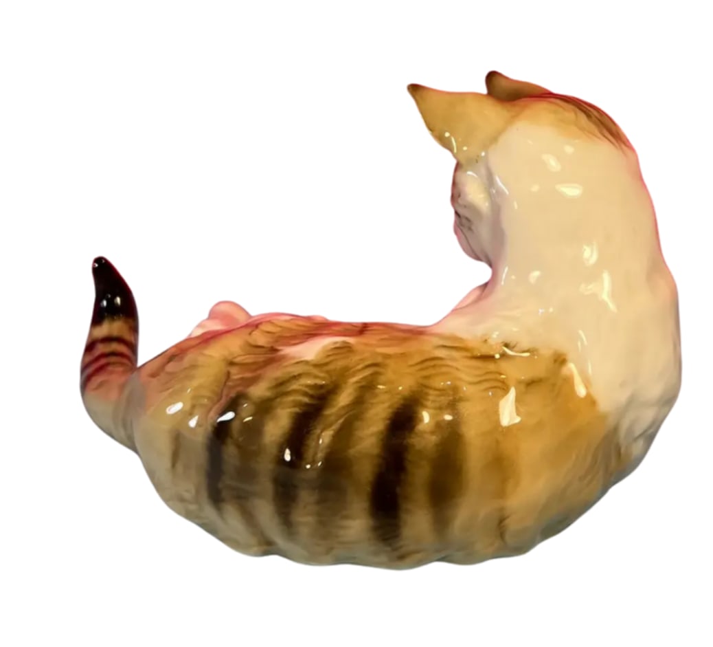 Lorenz Hutschenreuther Porcelain Cat Figurine # 2050 - 4
