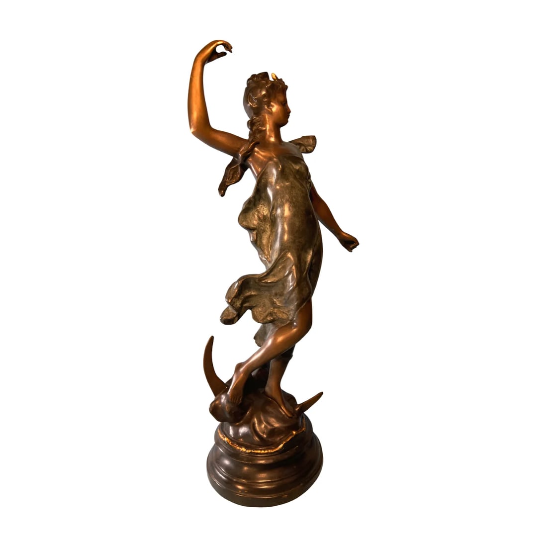 H. Moreau Bronze Sculpture Diane - 10