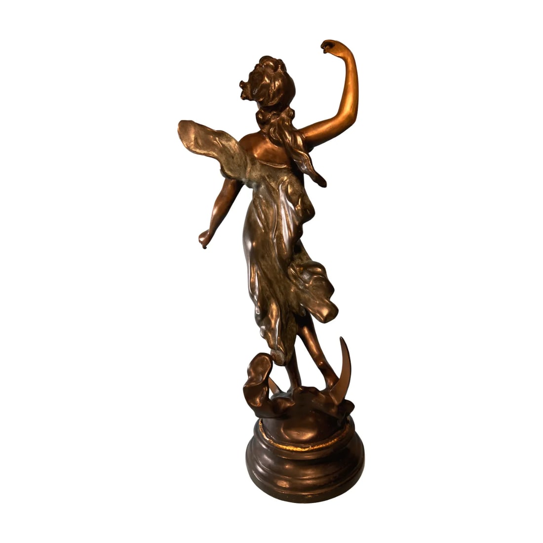 H. Moreau Bronze Sculpture Diane - 5