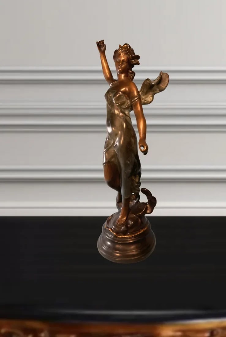 H. Moreau Bronze Sculpture Diane - 6