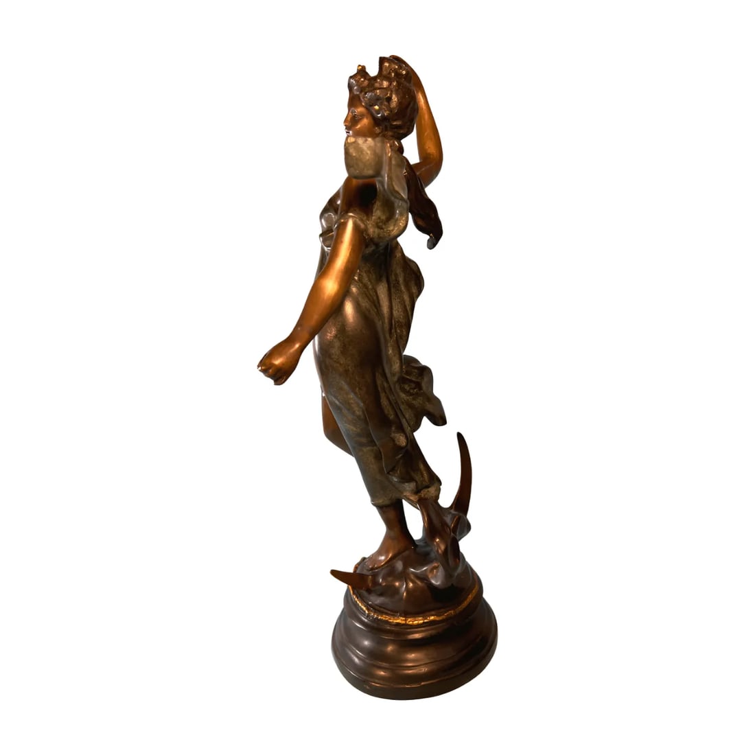 H. Moreau Bronze Sculpture Diane - 7