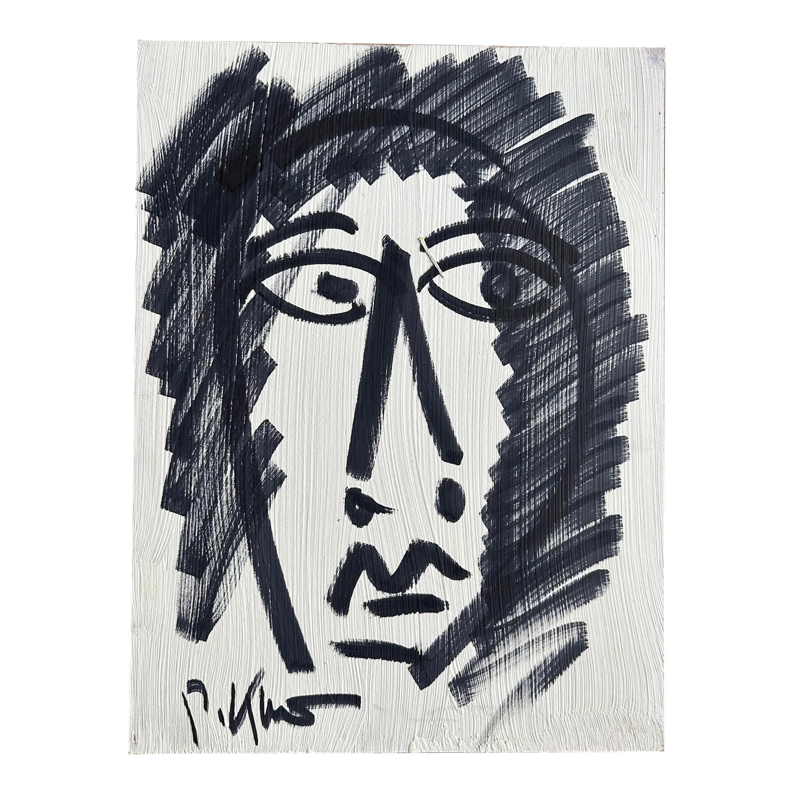 Original Peter Keil Painting: Peter Keil is a German artist that focuses primarily on abstract expressionism. Keil painted with some of the greats including Joan Miró, Pablo Picasso and Andy Warhol, to name a few. This is a g