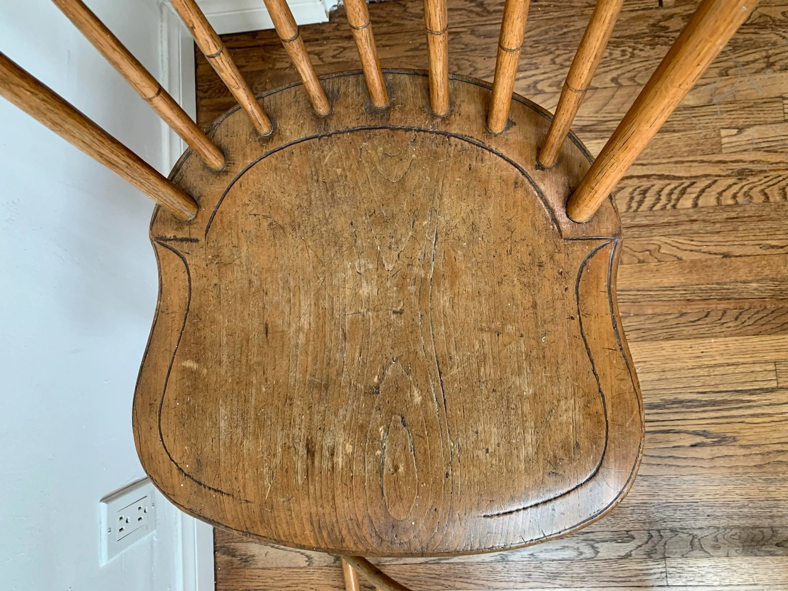 Mid 20th Century Vintage Crown Back Side Chair, Set of 2 - 7
