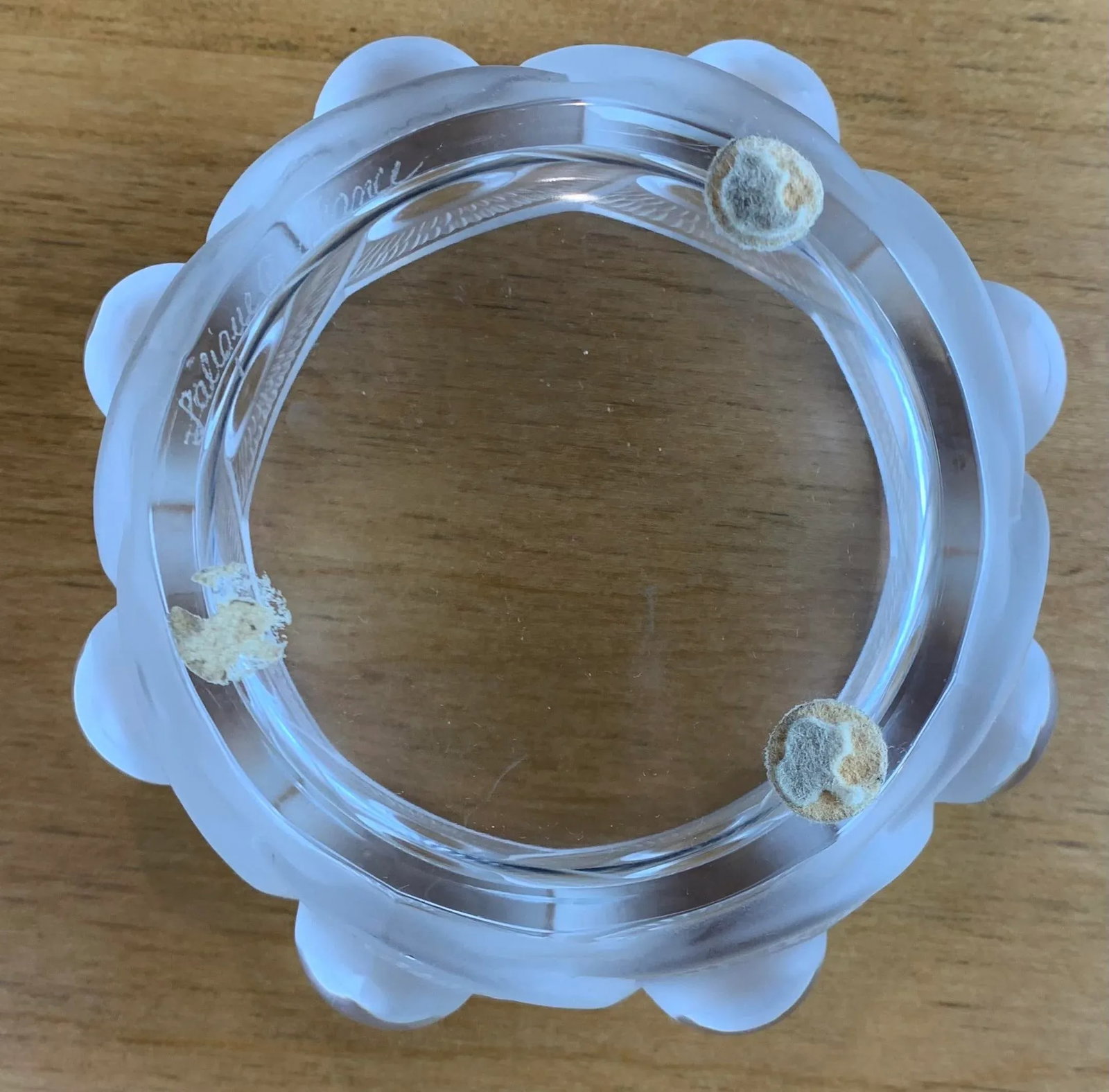 Mid 20th Century Vintage René Lalique Round Crystal Bowl - 4