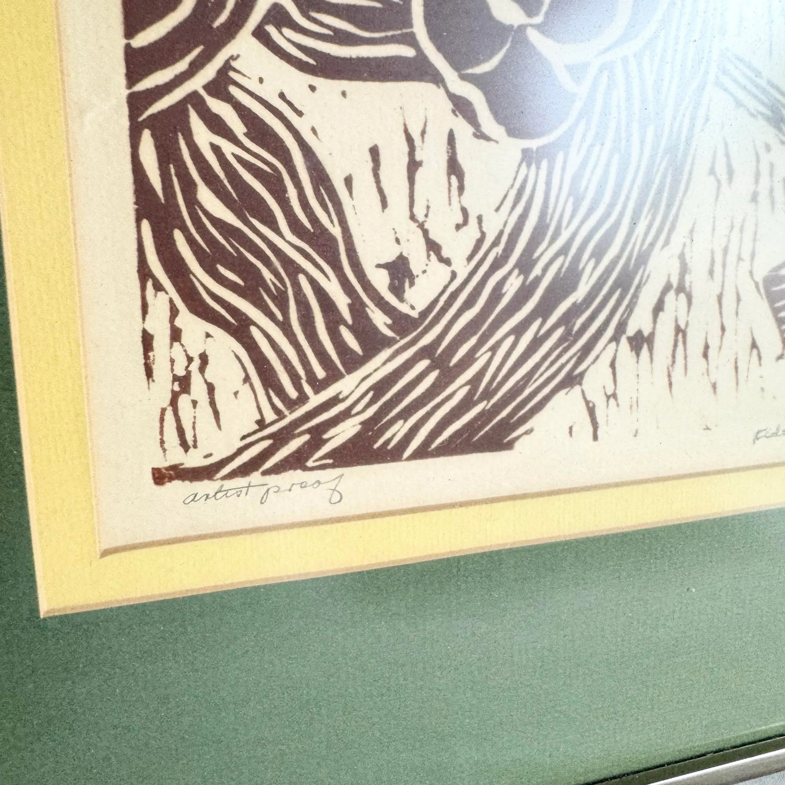 Framed and Signed Print "Fiddler" by Heisman - 3