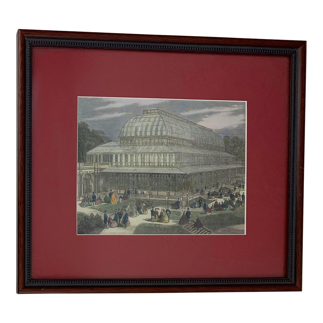 Early 20th Century Antique Lithograph of the 1862 Great London Exhibition (1 of 10)