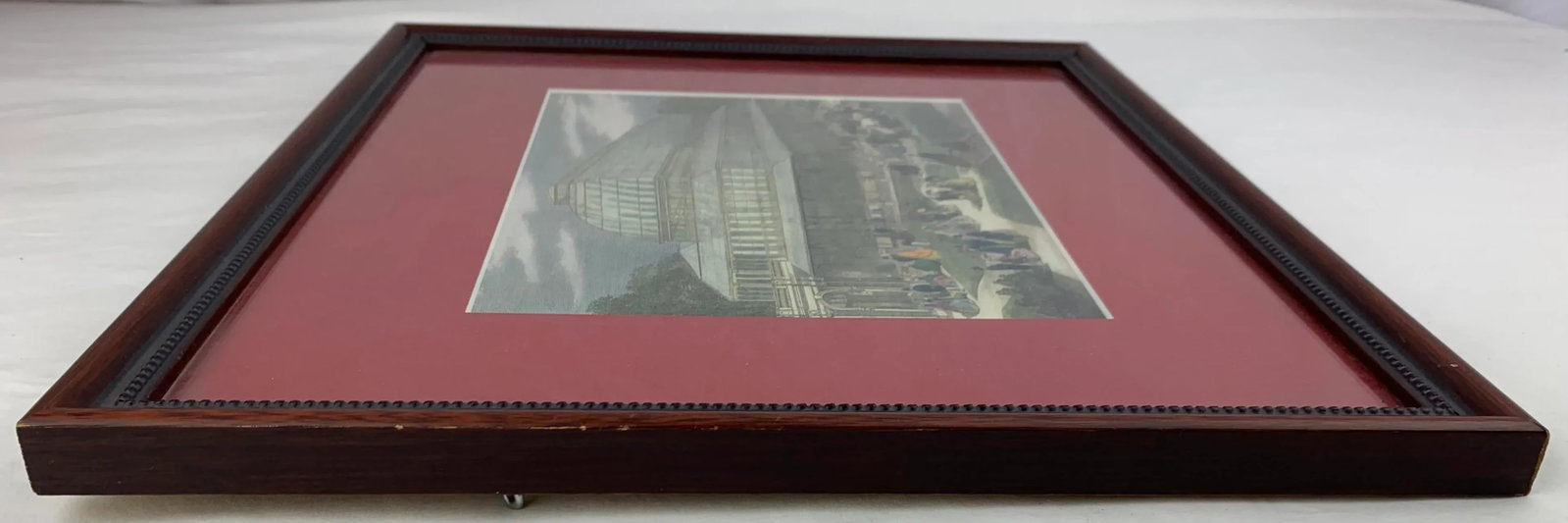 Early 20th Century Antique Lithograph of the 1862 Great London Exhibition - 3