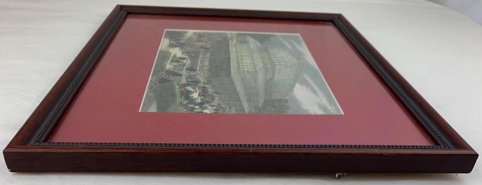 Early 20th Century Antique Lithograph of the 1862 Great London Exhibition - 4