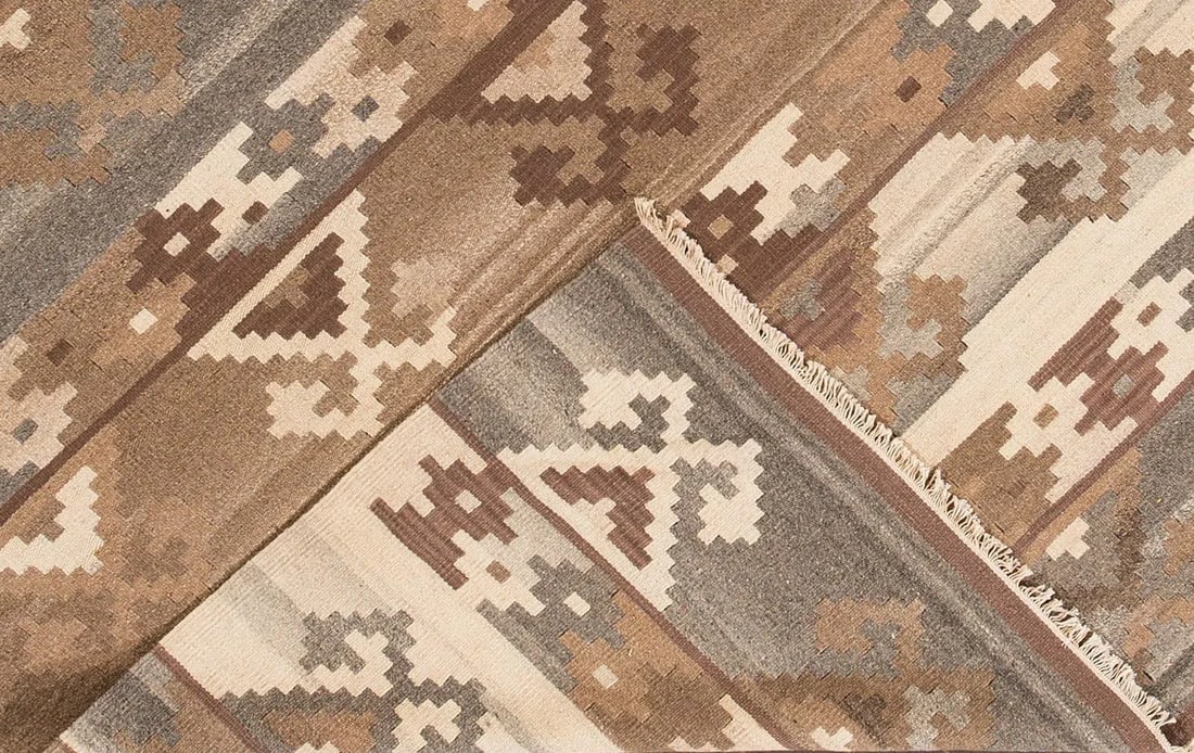 21st Century Navajo-Style Kilim Rug, 6' 9" X 9 ' 11" - 3