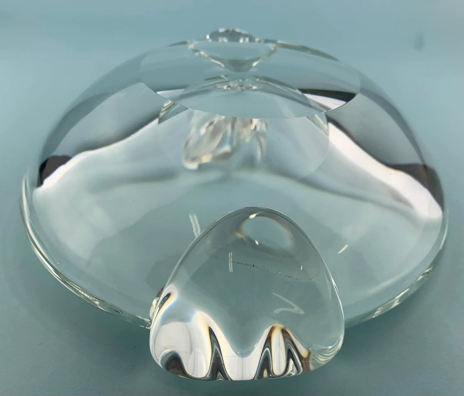 Vintage Stuben Crystal Ashtray - 11
