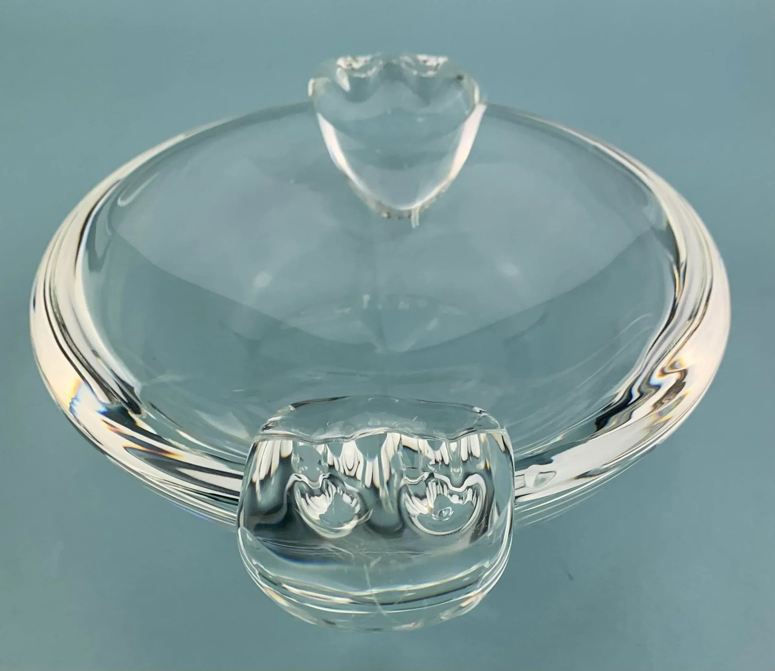 Vintage Stuben Crystal Ashtray - 4