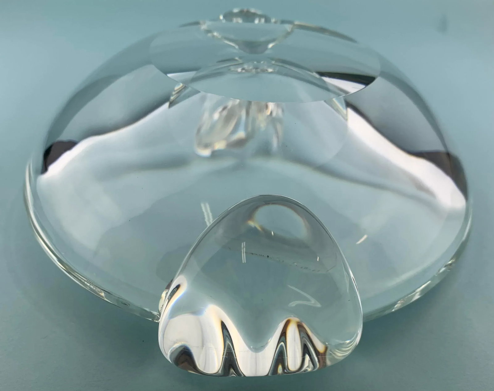 Vintage Stuben Crystal Ashtray - 9