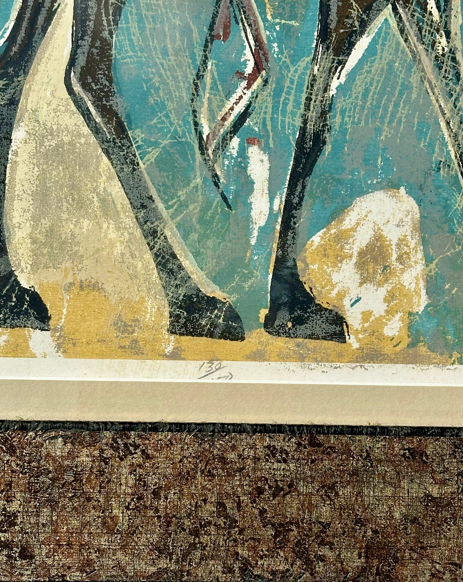 Homage to the Pharoah, Lithograph by J. Demerio (Framed) - 10
