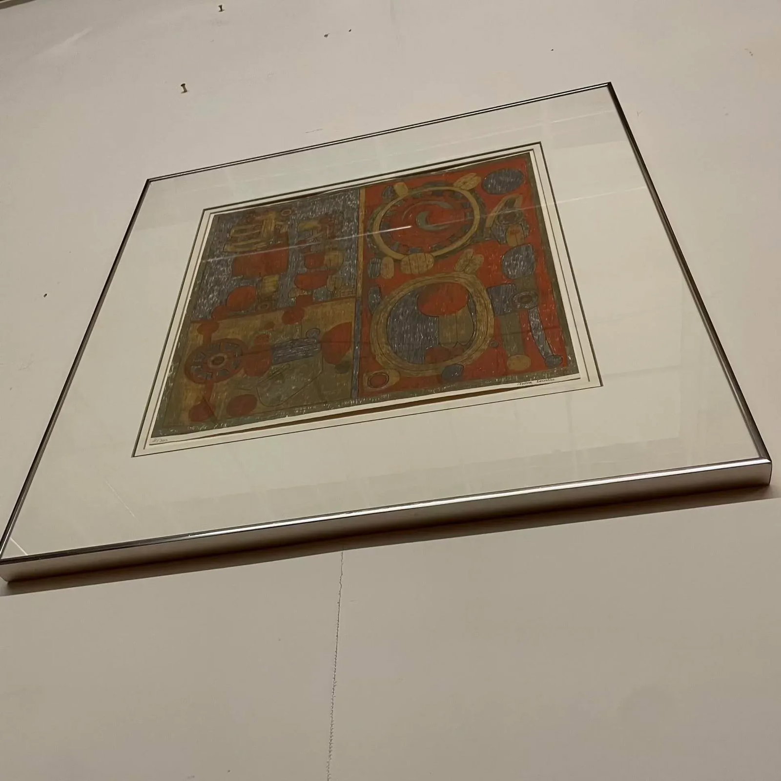 Pierre Courtin Lithograph, "Paul Six Ans" 1971 S/N - 6