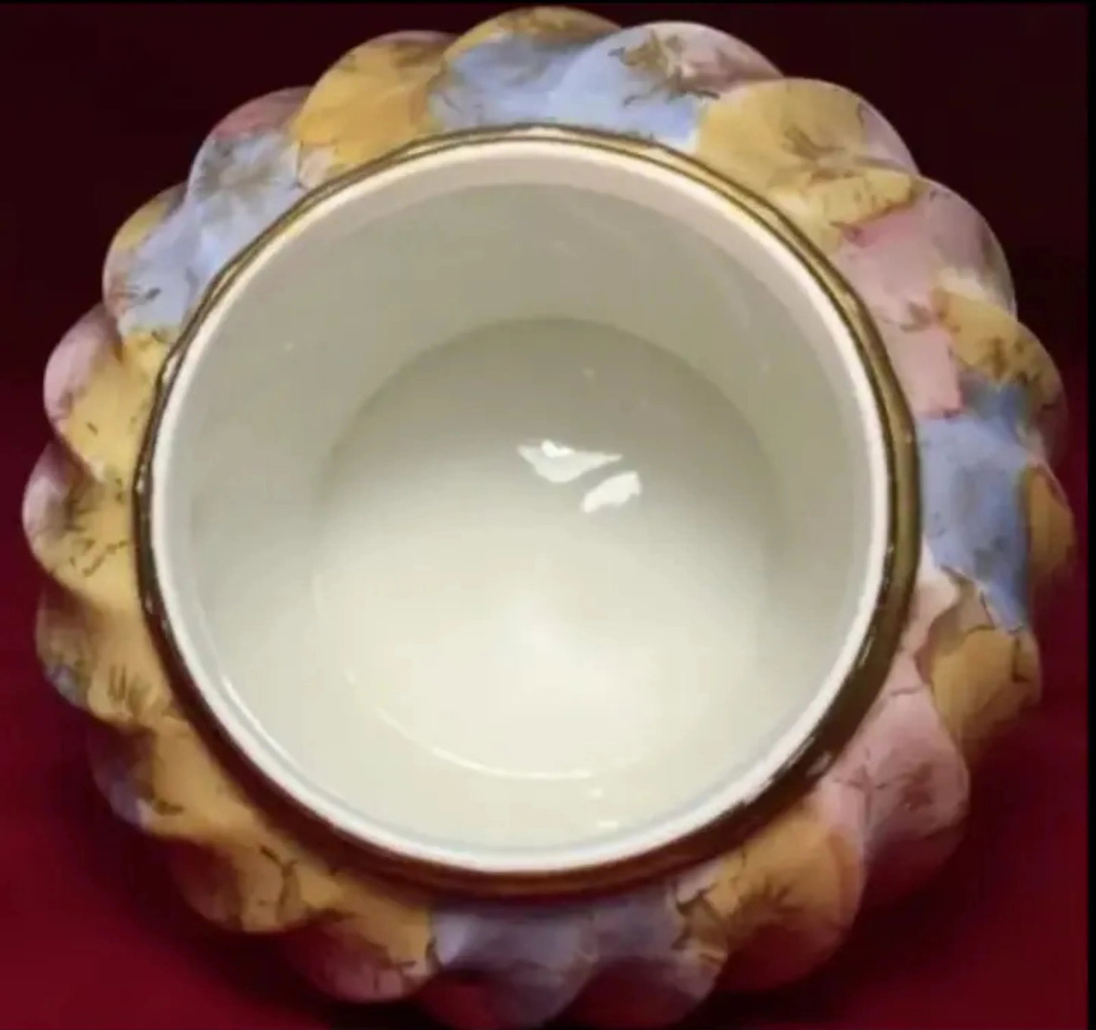 Antique Floral Porcelain Vase Ejd Bodley - 14