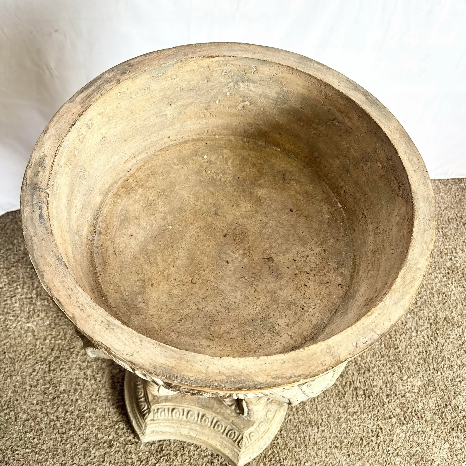 Vintage Regency Three Elephant Plant Stand/Pedestal - 3