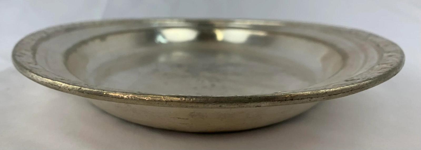 Waldorf Astoria Hammered Silver-Plated Large Serving Tray - 3