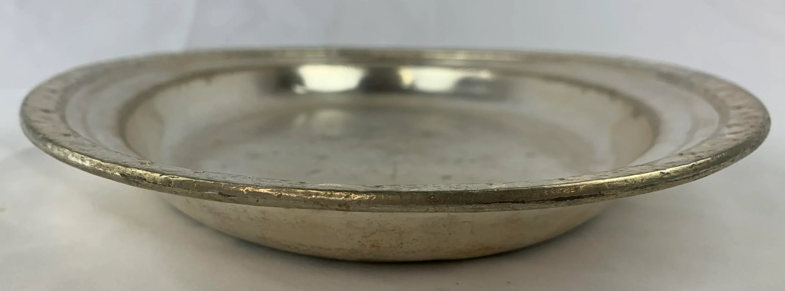 Waldorf Astoria Hammered Silver-Plated Large Serving Tray - 5