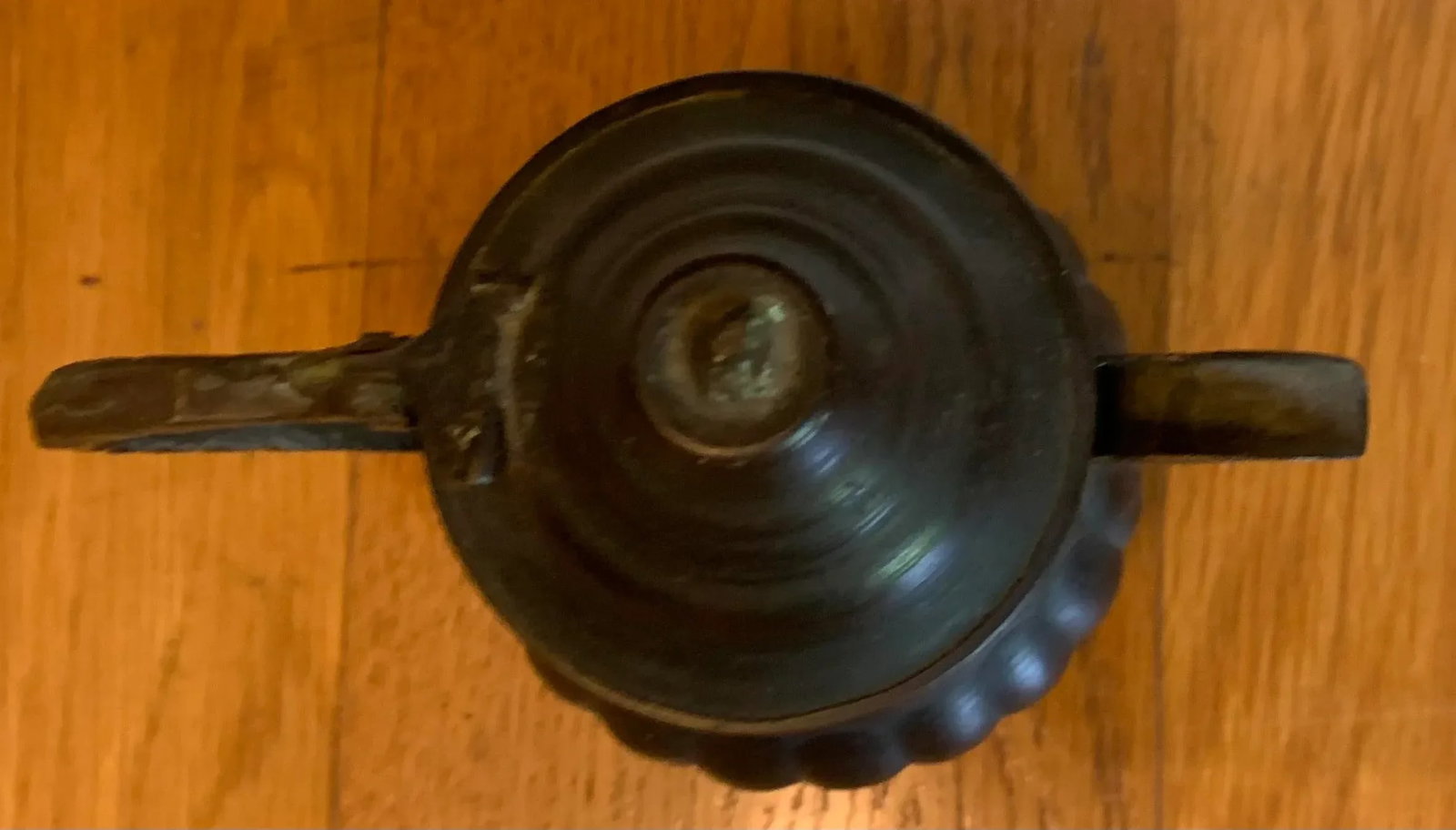 Antique Brass Turkish Teapot - 3