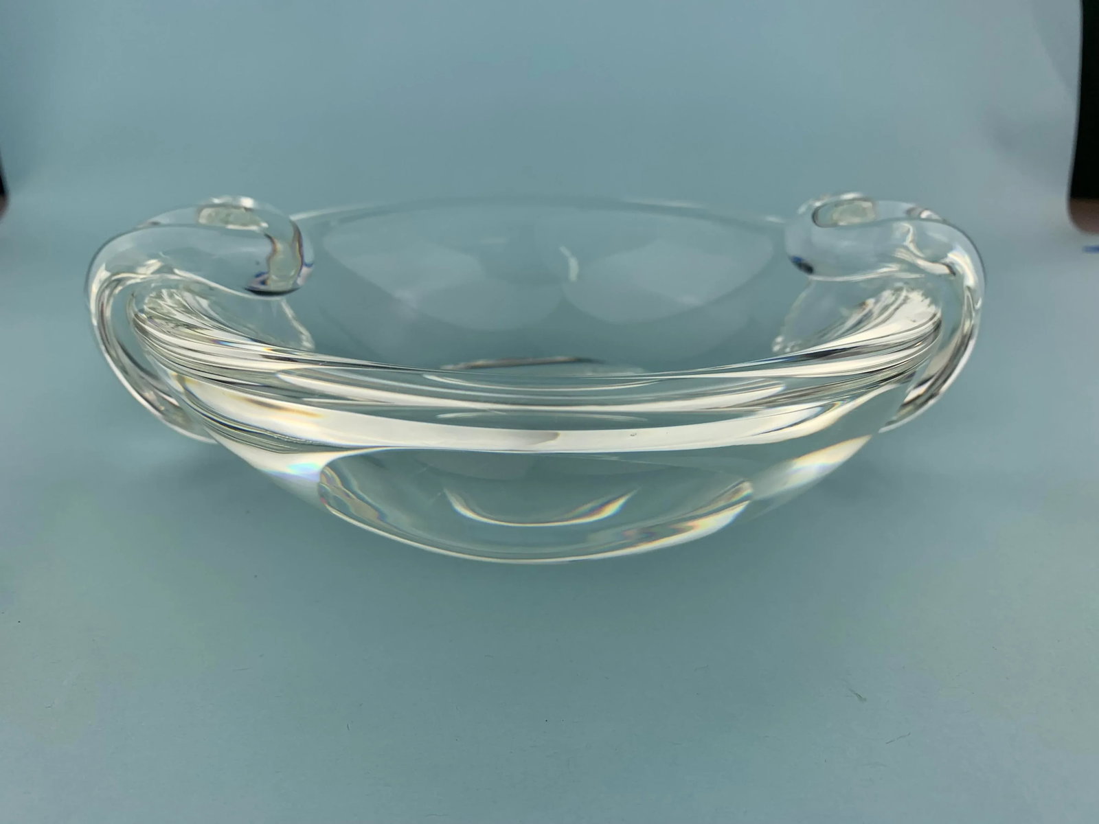 Vintage Stuben Crystal Cigar Ashtray - 2