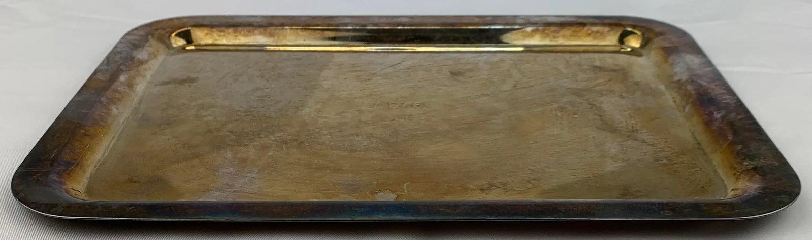 20th Century Silverplated Small Serving Tray - 2