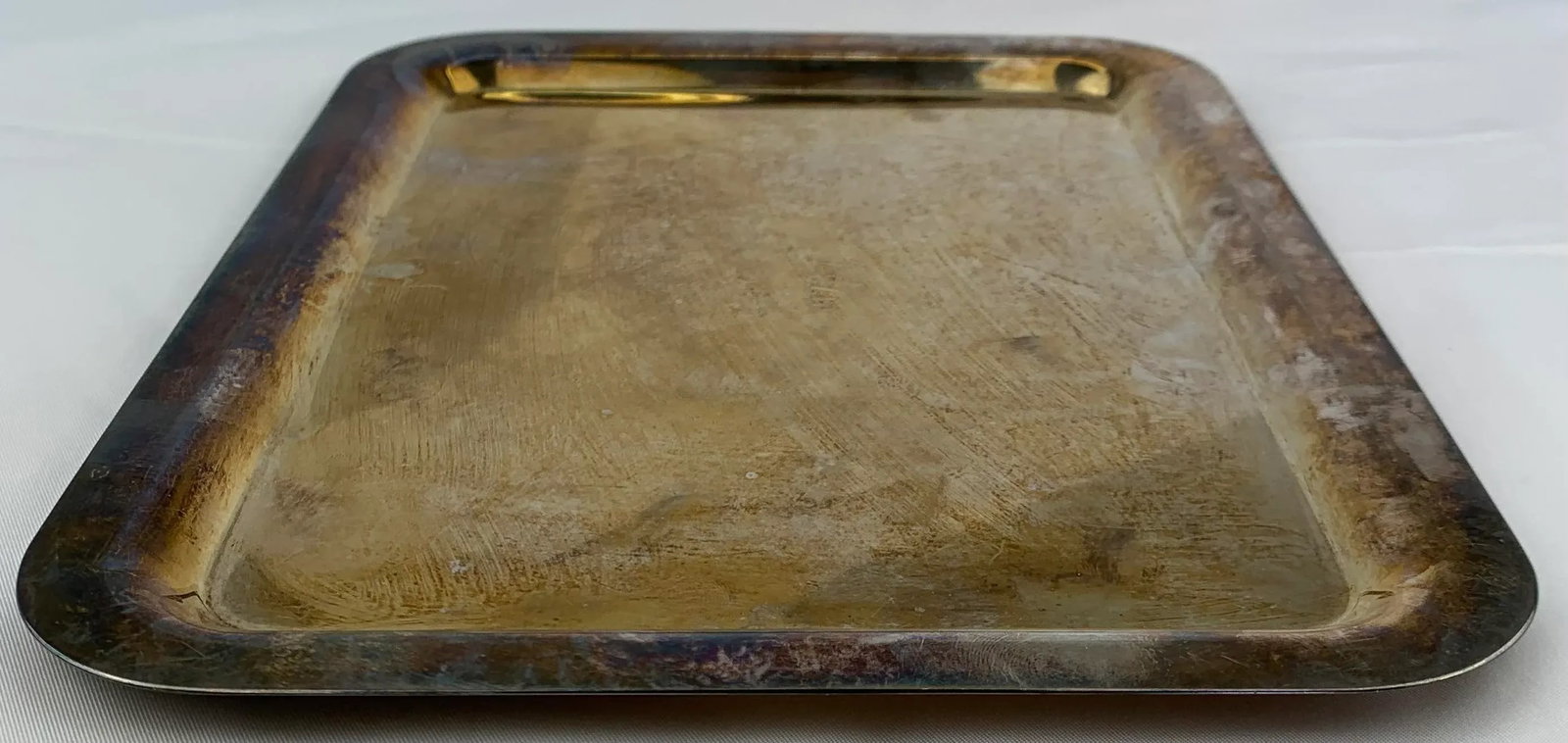 20th Century Silverplated Small Serving Tray - 6
