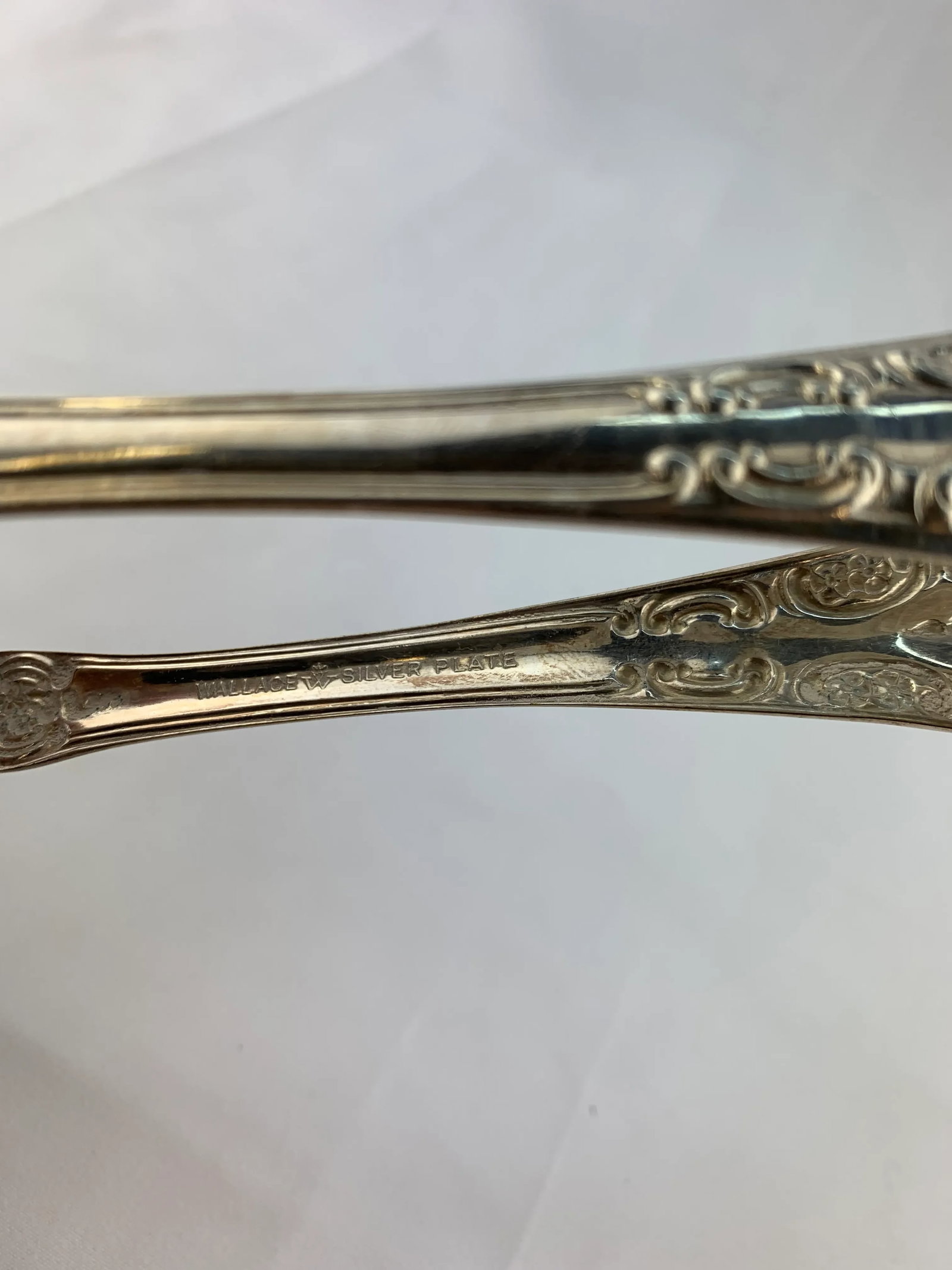 Antique Silverplate Serving Tongs - 6