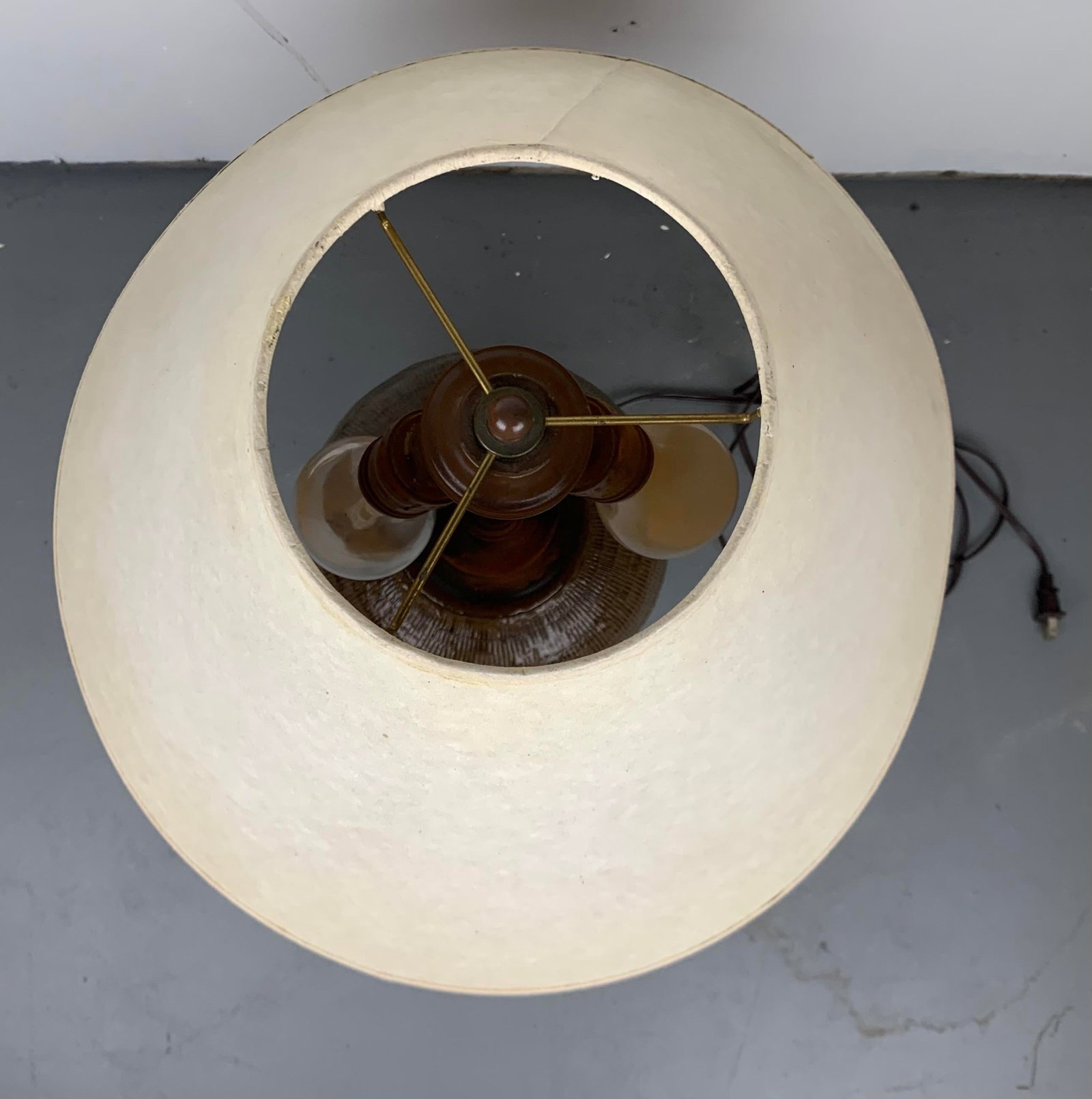 Vintage Clay Jar Lamp - 3